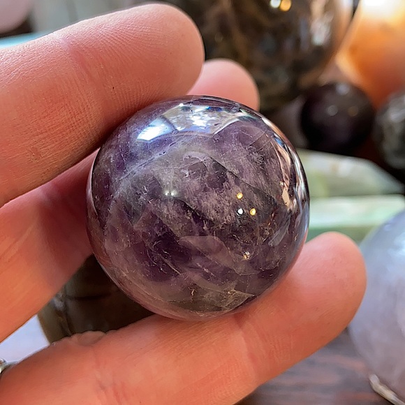 🔥SALE🔥 Dream Amethyst Crystal Mini Sphere! - Picture 5 of 6